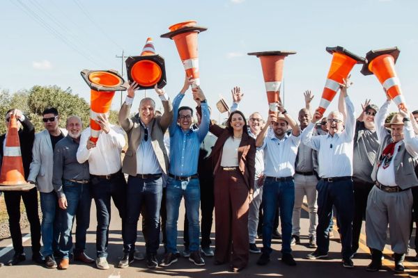 Cruz Alta inaugura pavimentação da Rodovia Municipal Dr. Pedro Braga