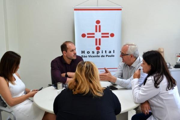 HSVP recebe visita do Deputado Federal Pedro Westphalen 