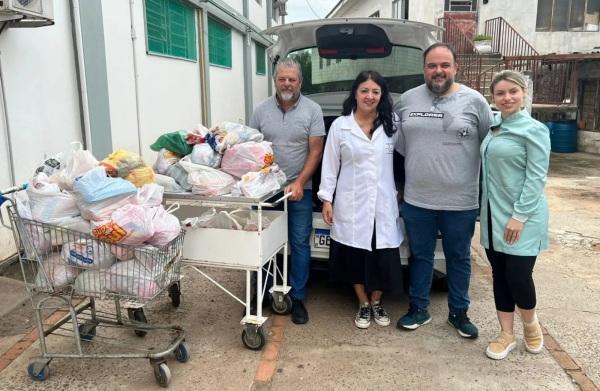 Ação em Campeonato de Jiu-Jitsu arrecada uma tonelada de alimentos para o HSVP