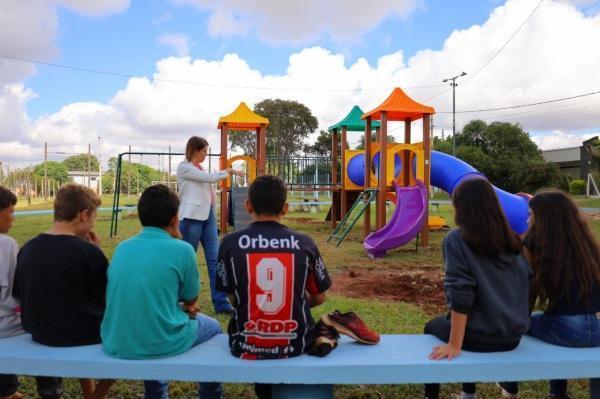 Mais praças foram revitalizadas, agora Praça do Belarmino e da Abegay