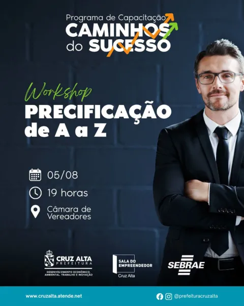 WORKSHOP> Palestra orienta empreendedores sobre precificação