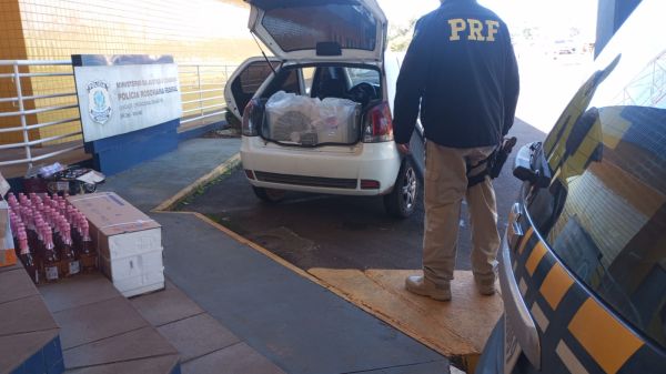 PRF apreende carga de bebidas importadas ilegalmente em Ijuí