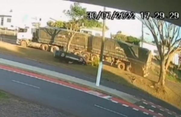 Dois acidentes de trânsito são registrados na tarde desse sábado em Cruz Alta