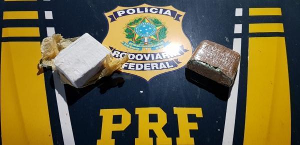 PRF prende traficante com cocaína e crack dentro de ônibus em Ijuí
