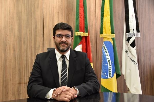 Desembargador Presidente do TRT4 Francisco Rossal visita C. Alta nesta quarta