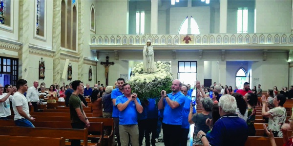 Imagem de Nossa Senhora de Fátima já está na Catedral aguardando aos romeiros