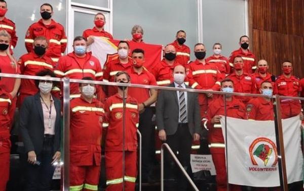 Assembleia aprova regulamentação de bombeiros voluntários no RS.