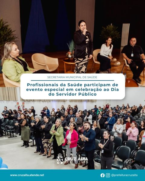 Prefeitura realiza celebração em homenagem aos servidores da Saúde