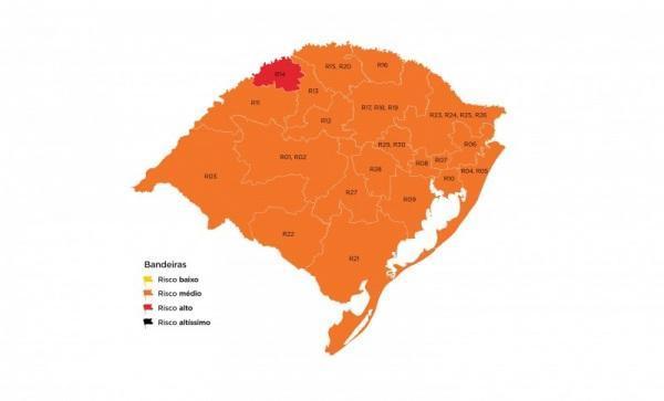 Cruz Alta retorna a bandeira laranja no Distanciamento Controlado