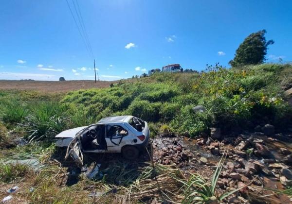 Jovem de 19 anos morre em acidente na RS-392, em Tupanciretã