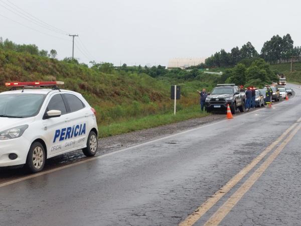 Corpo é encontrado nas margens da BR-158 em Cruz Alta na manhã da segunda