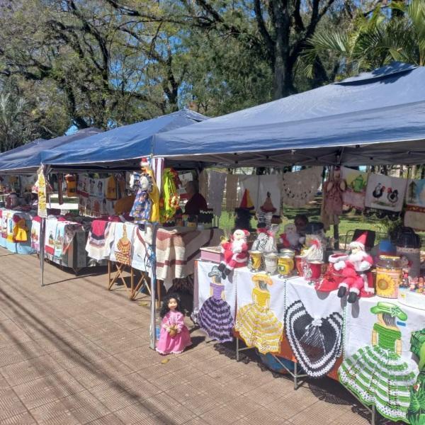 Feira de Artesanato hoje e amanhã na Praça General Firmino em Cruz Alta