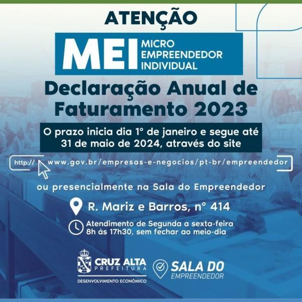 MEIs: Prazo para a Declaração Anual de Faturamento inicia nesta segunda