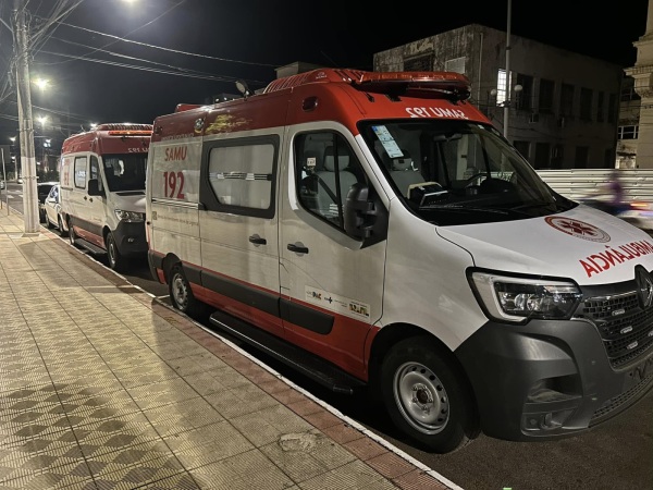 CHEGARAM!> As duas novas ambulâncias para o SAMU de Cruz Alta