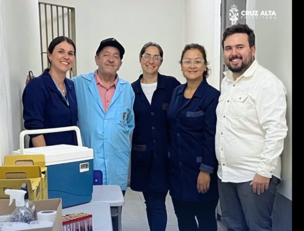 SAE promove ação de prevenção a ISTs no Presídio de Cruz Alta com 156 exames