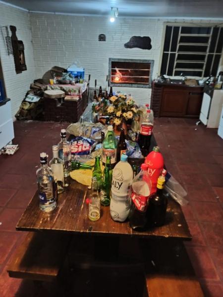Brigada Militar acaba com festa clandestina no interior de Cruz Alta