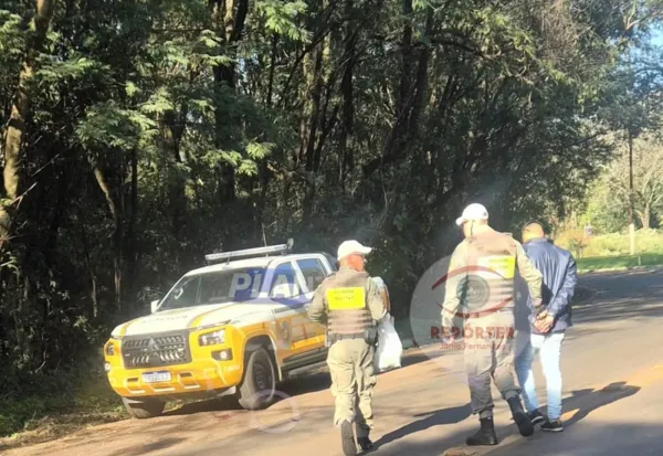 Morador de Cruz Alta é preso com duas armas na ERS-155 em Ijuí