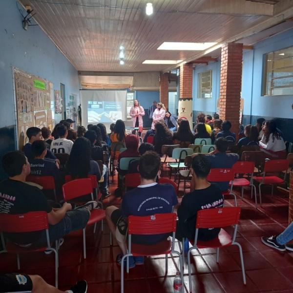 Programa Saúde na escola promove atividade de combate ao fumo