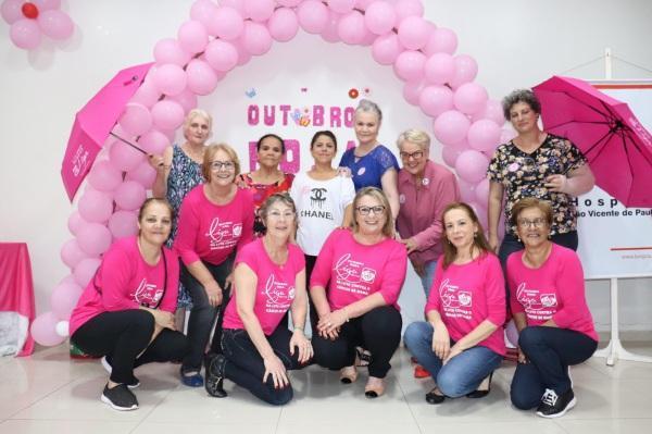 Tarde Rosa marca o encerramento da Campanha Outubro Rosa no HSVP