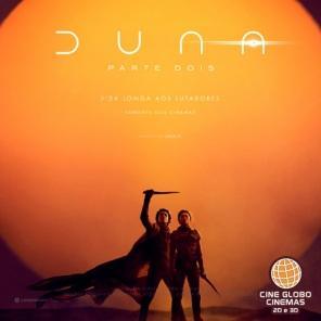 'Duna: Parte 2' estreia no Cine Globo Cinemas de Cruz Alta