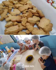 REDE MUNICIPAL DE ENSINO> Merenda especial de Páscoa encanta alunos