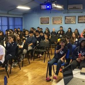 Centro de Referência Maria Mulher visita mais escolas de Cruz Alta
