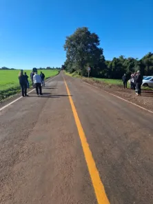 Boa Vista do Cadeado inaugura asfalto no interior do município