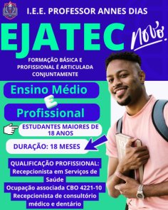 Instituto Annes Dias encerra hoje inscrições para cursos técnicos gratuitos