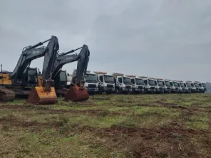 COMEÇOU! > Iniciam as obras da SOLI3 em Cruz Alta
