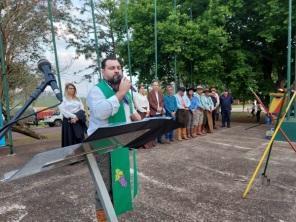 Chegada da Chama Crioula e início dos festejos farroupilhas em Cruz Alta