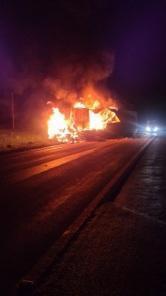 Grave acidente com cinco veículos e vítima fatal na ERS 155 em Nova Ramada