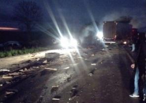 Grave acidente com cinco veículos e vítima fatal na ERS 155 em Nova Ramada