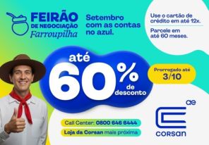 Corsan prorroga Feirão de Negociação de débitos até sexta-feira
