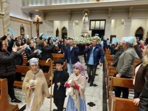 ROMARIA DE FÁTIMA: Novena começou nesta sexta com bom público na Catedral