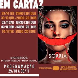 CINEMA: Confira os filmes em Cartaz neste sábado em Cruz Alta