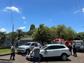 CORONEL MARTINS>Acidente com capotamento no sábado, sem feridos
