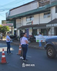 Ação de Conscientização marca o Dia Mundial de Combate à Aids em Cruz Alta