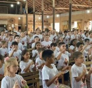 16º Batalhão de Polícia Militar realiza formatura do Proerd em Pejuçara
