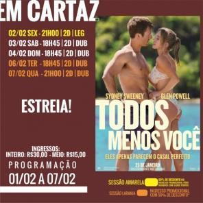 DOMINGO: Confira a programação de filmes  no Cine Globo de Cruz Alta