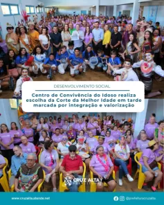 Carnaval: Centro de Convivência do Idoso elege nova Corte da Melhor Idade