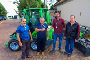 Município adquire maquinário para melhorar limpeza urbana