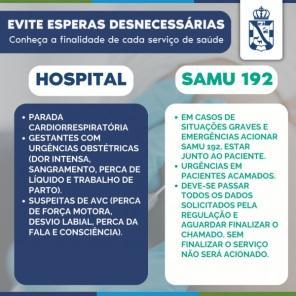 SERVIÇOS DE SAÚDE: Prefeitura esclarece cada serviço disponível no município