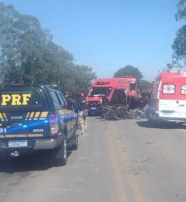 Acidente na BR-158 em Júlio de Castilhos resulta em motorista ferido