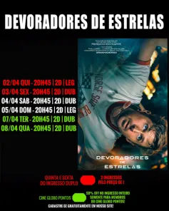 CINEMA> Confira os filmes em Cartaz neste sábado em Cruz Alta