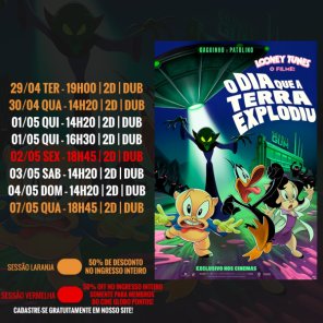CINEMA: Confira os filmes em Cartaz neste sábado em Cruz Alta