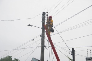 TEMPORAL> Equipes da Prefeitura, RGE e Coprel