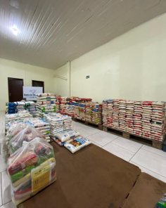 Sábado Solidário mobiliza Cruz Alta para doações ao Banco de Alimentos