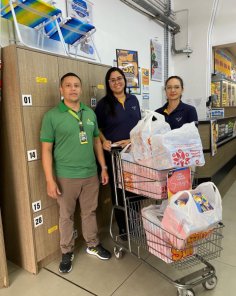 Sábado Solidário mobiliza Cruz Alta para doações ao Banco de Alimentos