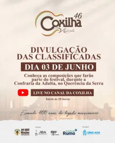 Classificadas da 46ª Coxilha Nativista serão divulgadas nesta quarta-feira