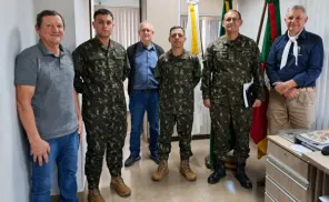 Exército Brasileiro realiza visita à Prefeitura de Boa Vista do Cadeado